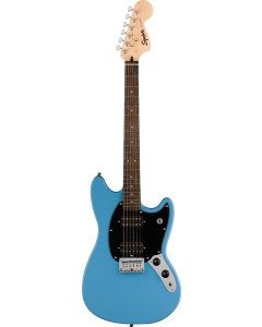 Squier Sonic Mustang HH, Laurel Fingerboard, Black Pickguard, California Blue