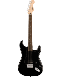 Squier Sonic Stratocaster HT H, Laurel Fingerboard, Black Pickguard, Black