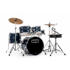 Mapex Tornado 1816 18" Compact Full Compact Kit in Royal Blue With Cymbals